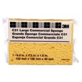 3M Commercial Size Sponge - 6" x 4.25" x 1.625"